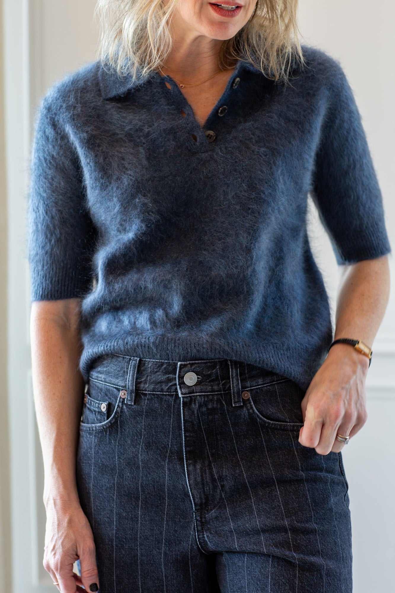 Lisa Yang Carolyn Brushed Cashmere Sweater