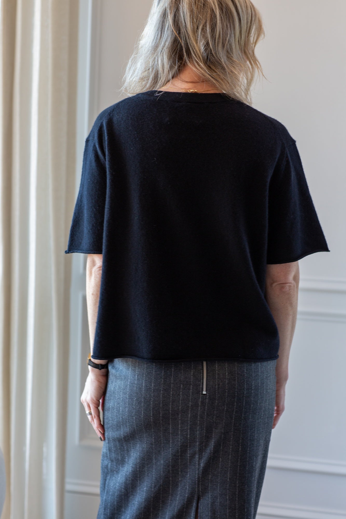 Lisa Yang Cila Black Sweater