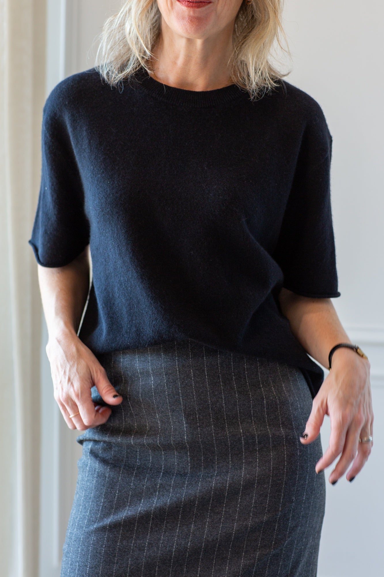 Lisa Yang Cila Black Sweater