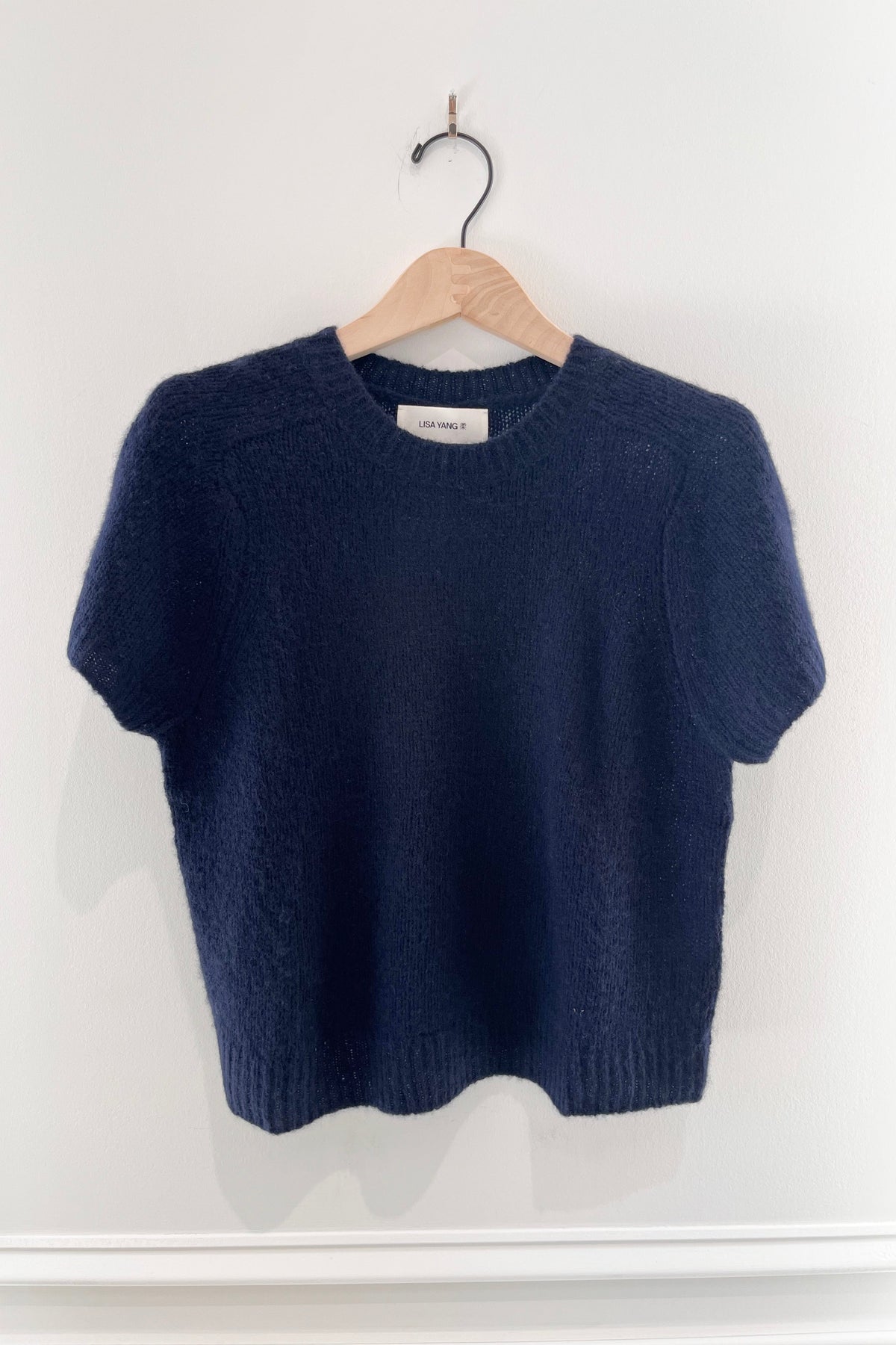 Lisa Yang Siona T-Shirt - Navy