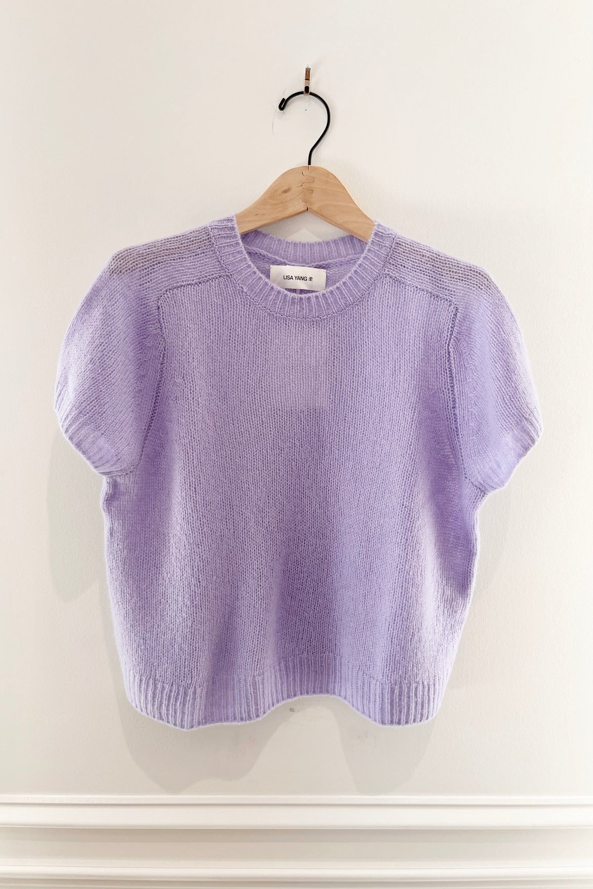 Lisa Yang Siona T-Shirt - Soft Lavender