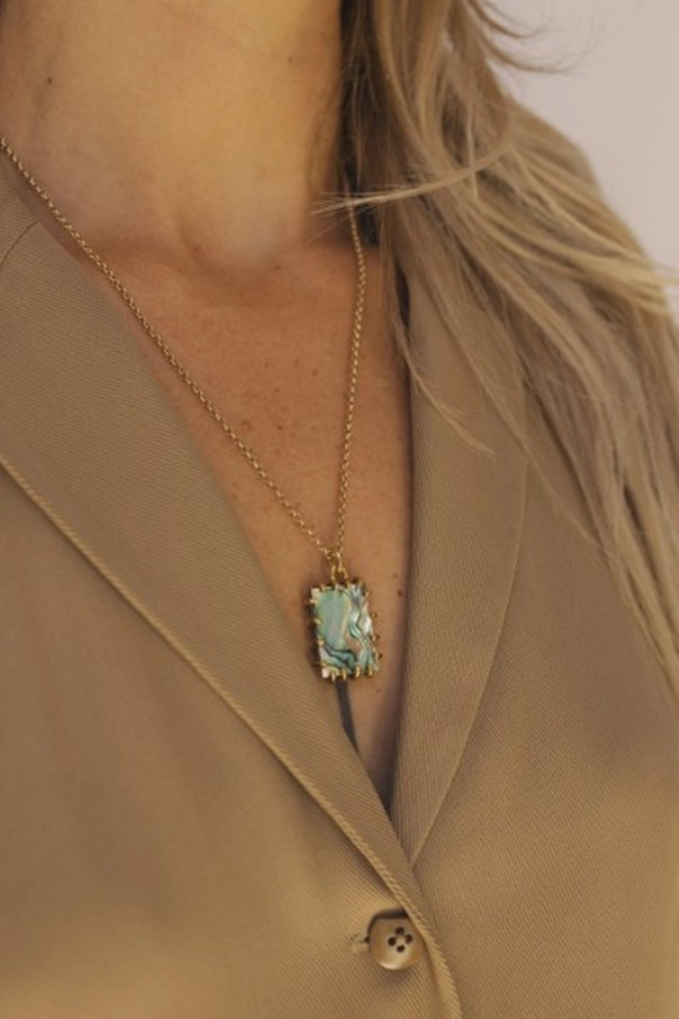 Merewif Phoebe Abalone Necklace
