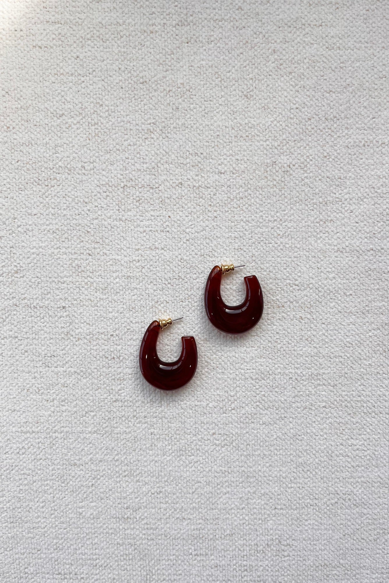 Rachel Comey Isle Earring-Dark Tortoise