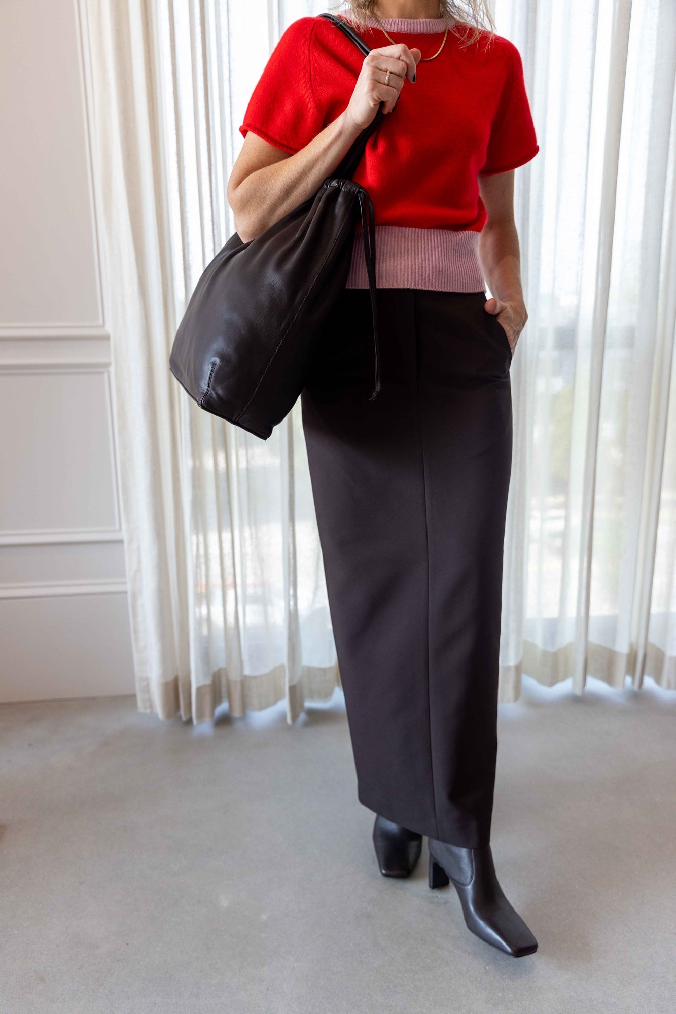 A Emery Sibella Bag-Bistre