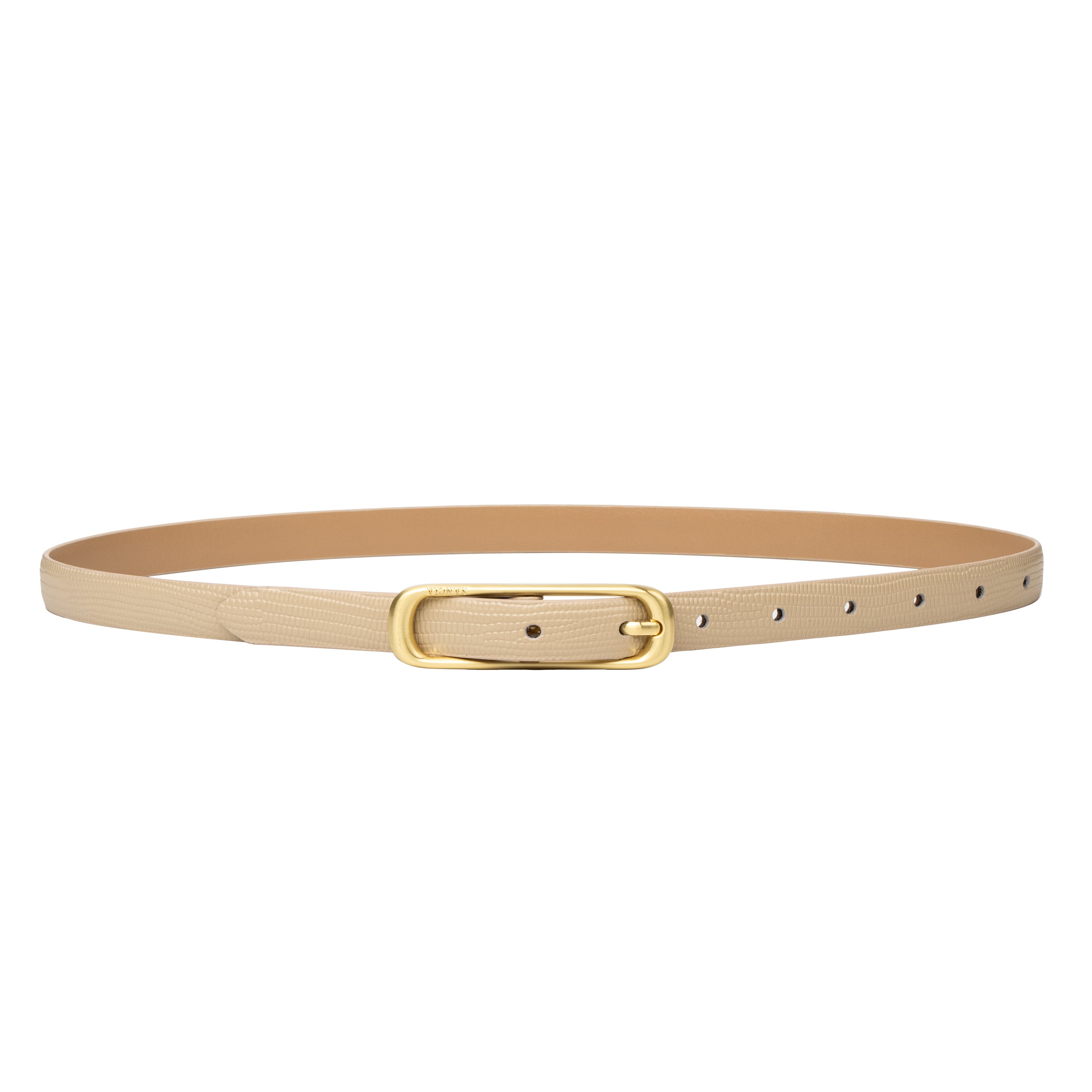 Sancia Felina Belt-Almond Lizard