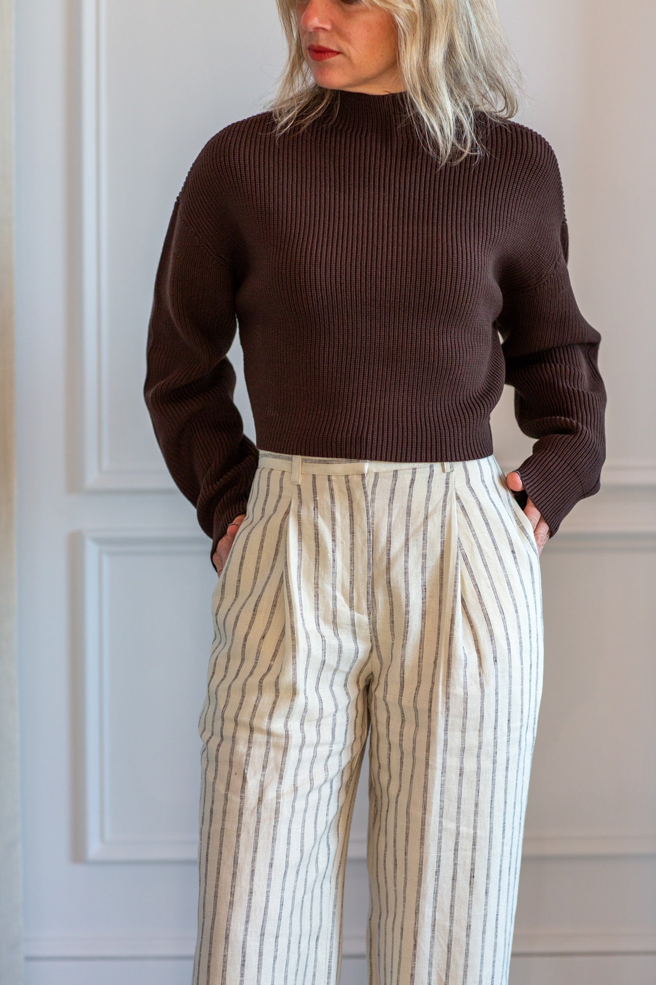 Ser.o.ya Carmen Mid Cropped Sweater