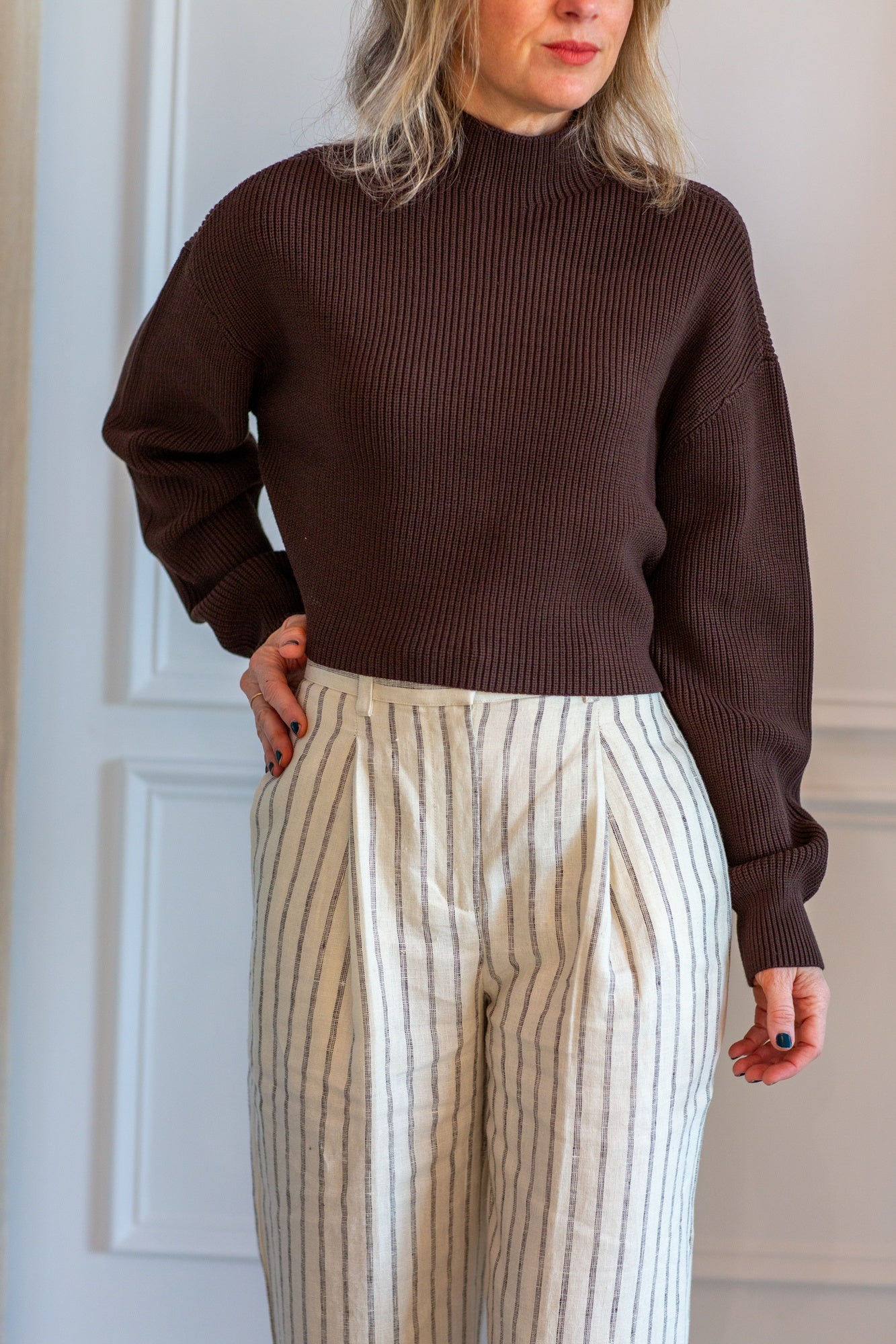 Ser.o.ya Carmen Mid Cropped Sweater
