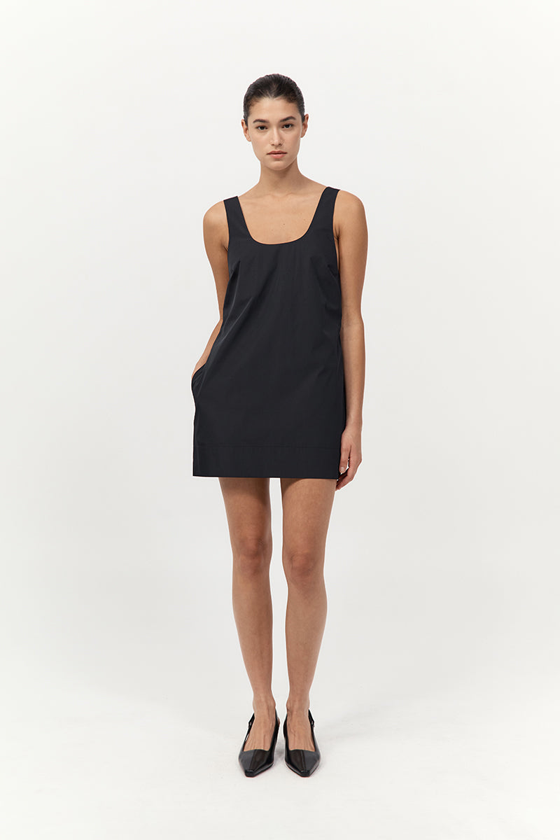 model wearing the St Agni jordan mini dress