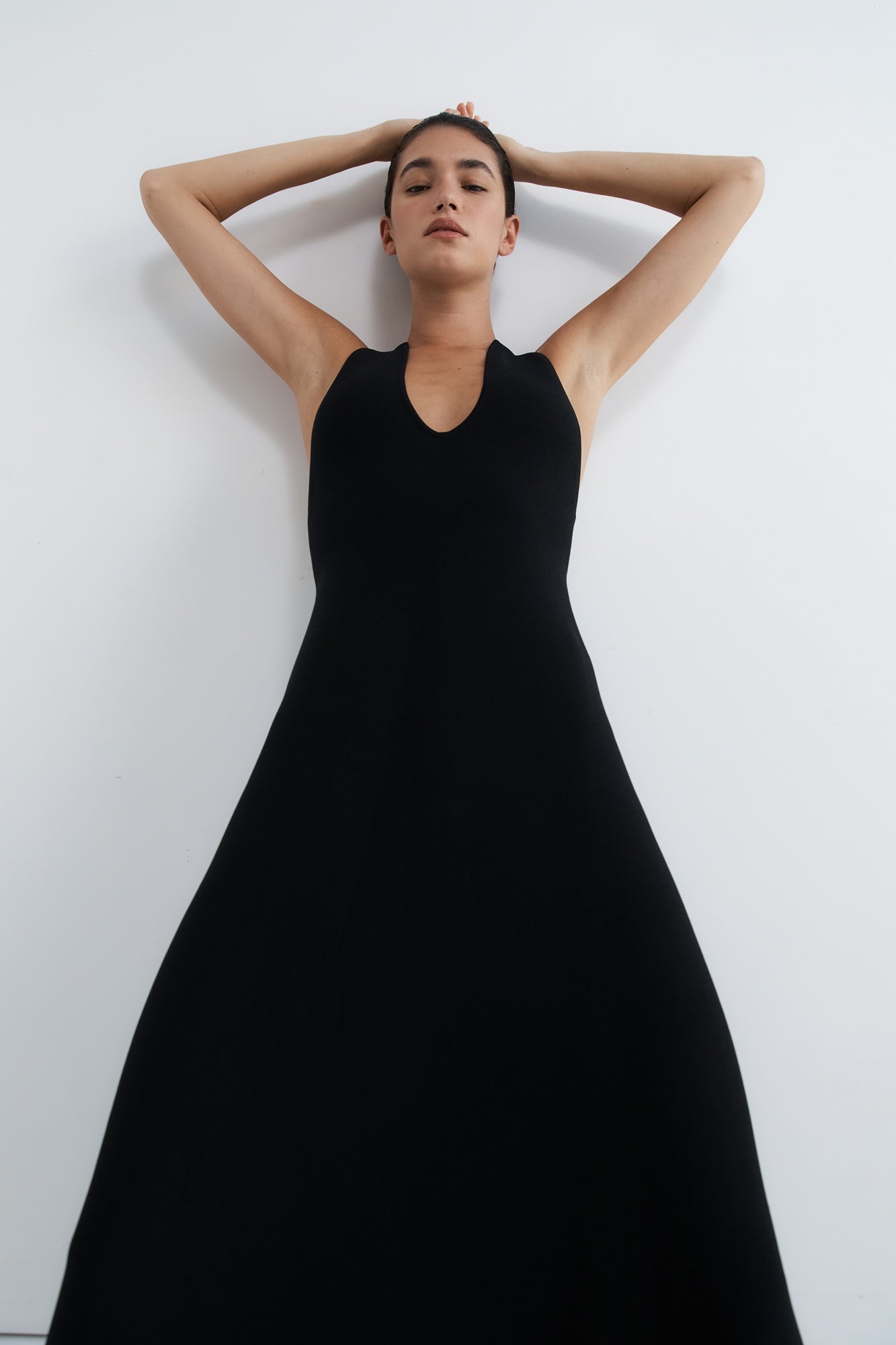 St Agni Sculpted Knit Dress