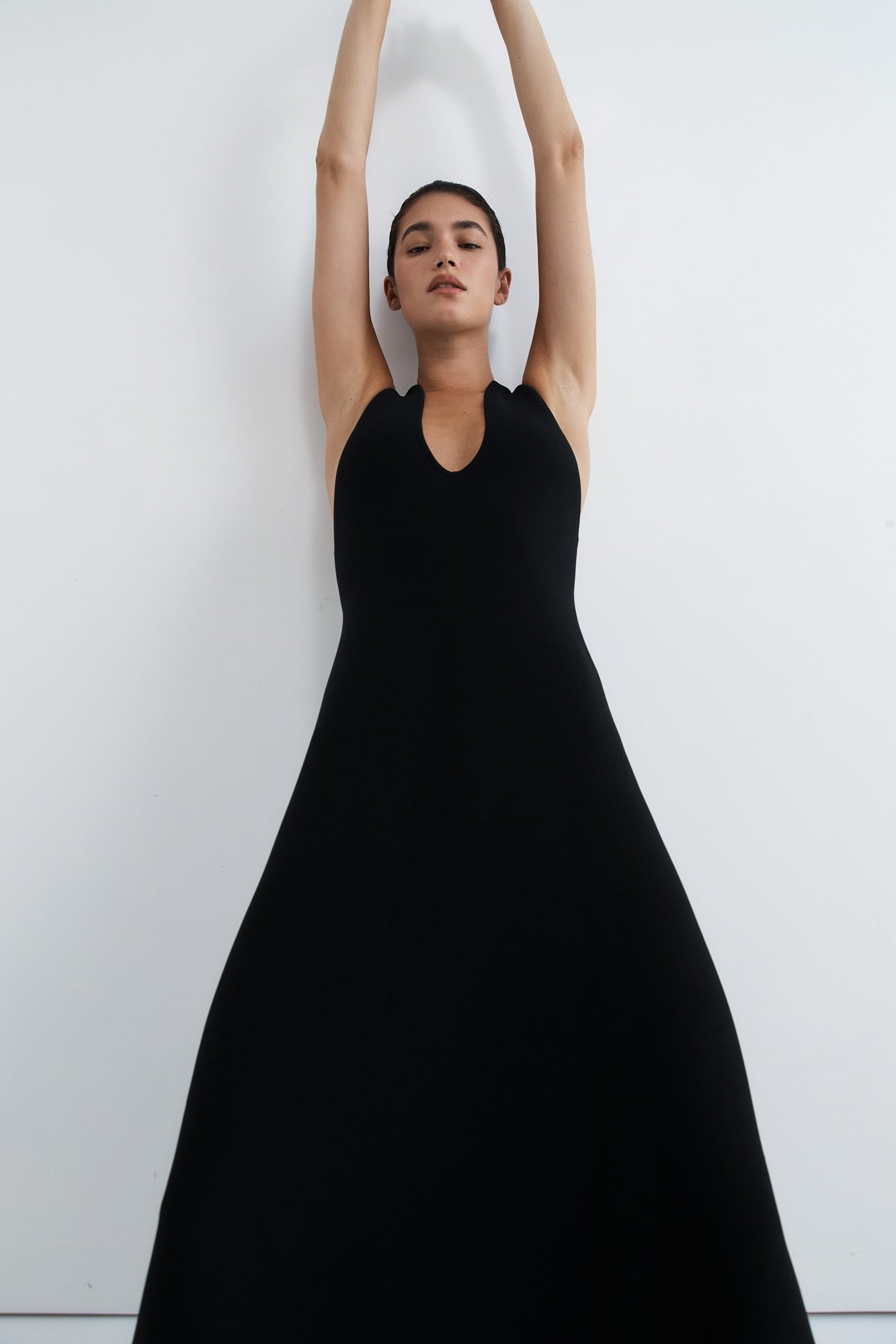 St Agni Sculpted Knit Dress
