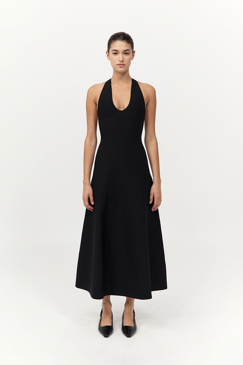 St Agni Sculpted Knit Dress