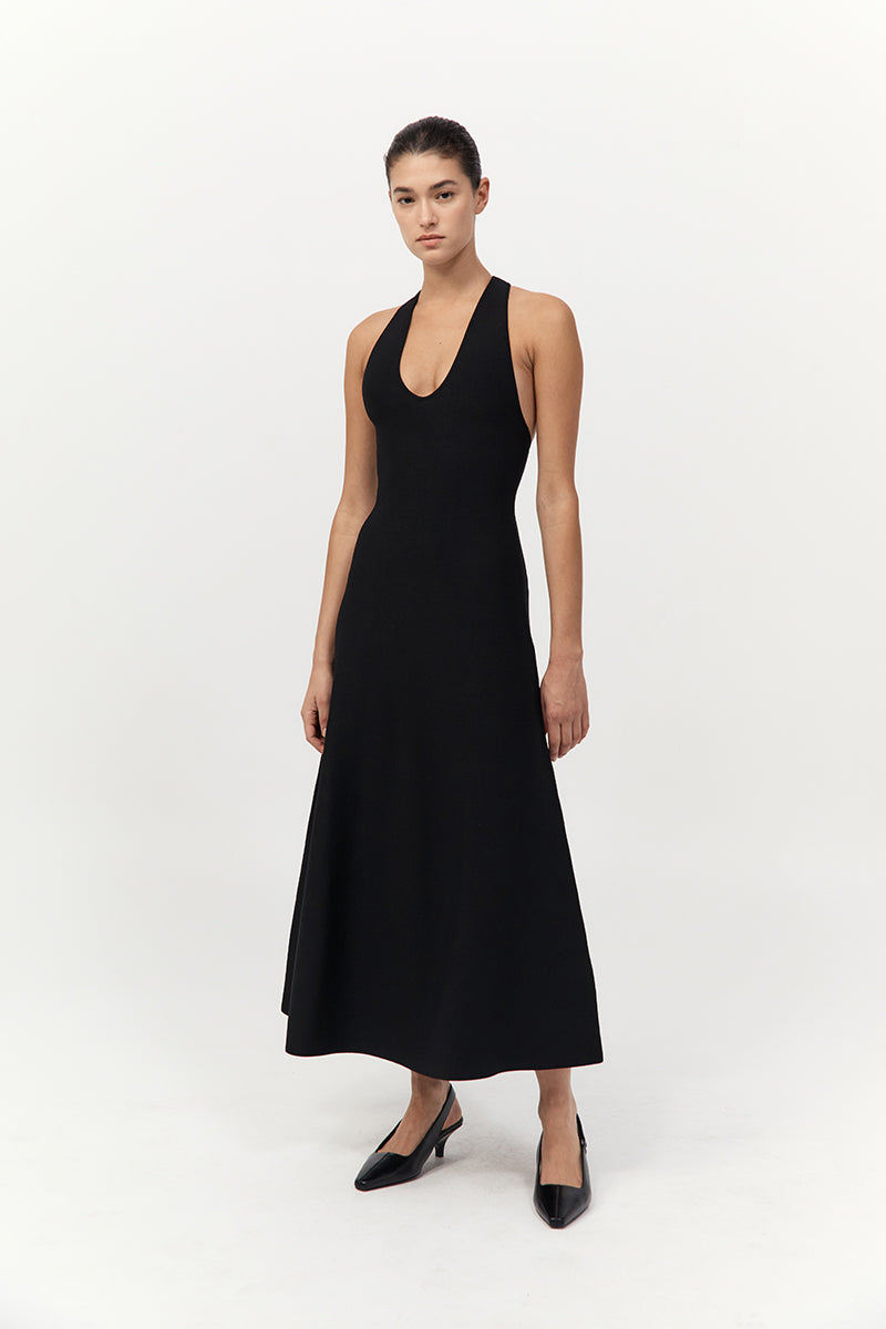 St Agni Sculpted Knit Dress