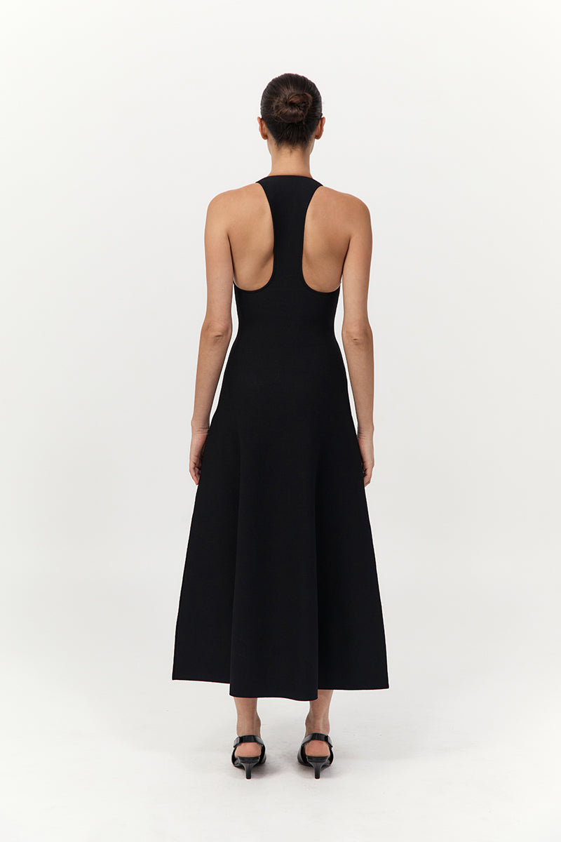 St Agni Sculpted Knit Dress