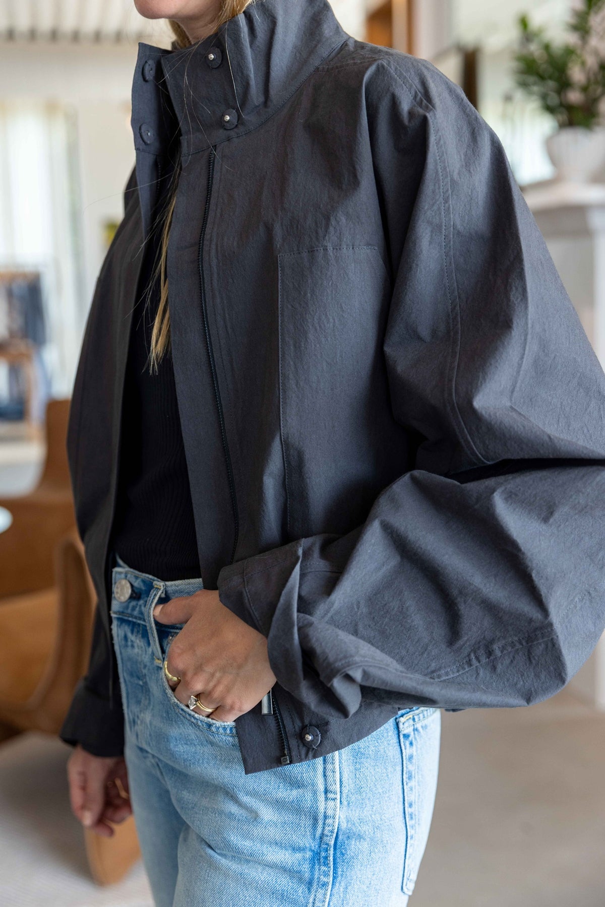 St Agni Technical Cotton Carpenter Jacket
