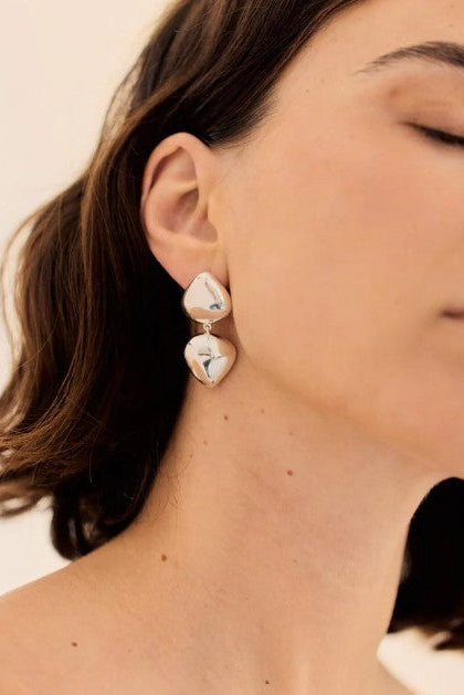 image of a model wearing the Studio Bille Seren Earrings