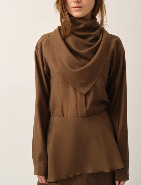 The Garment Eleanor Shirt in Brown
