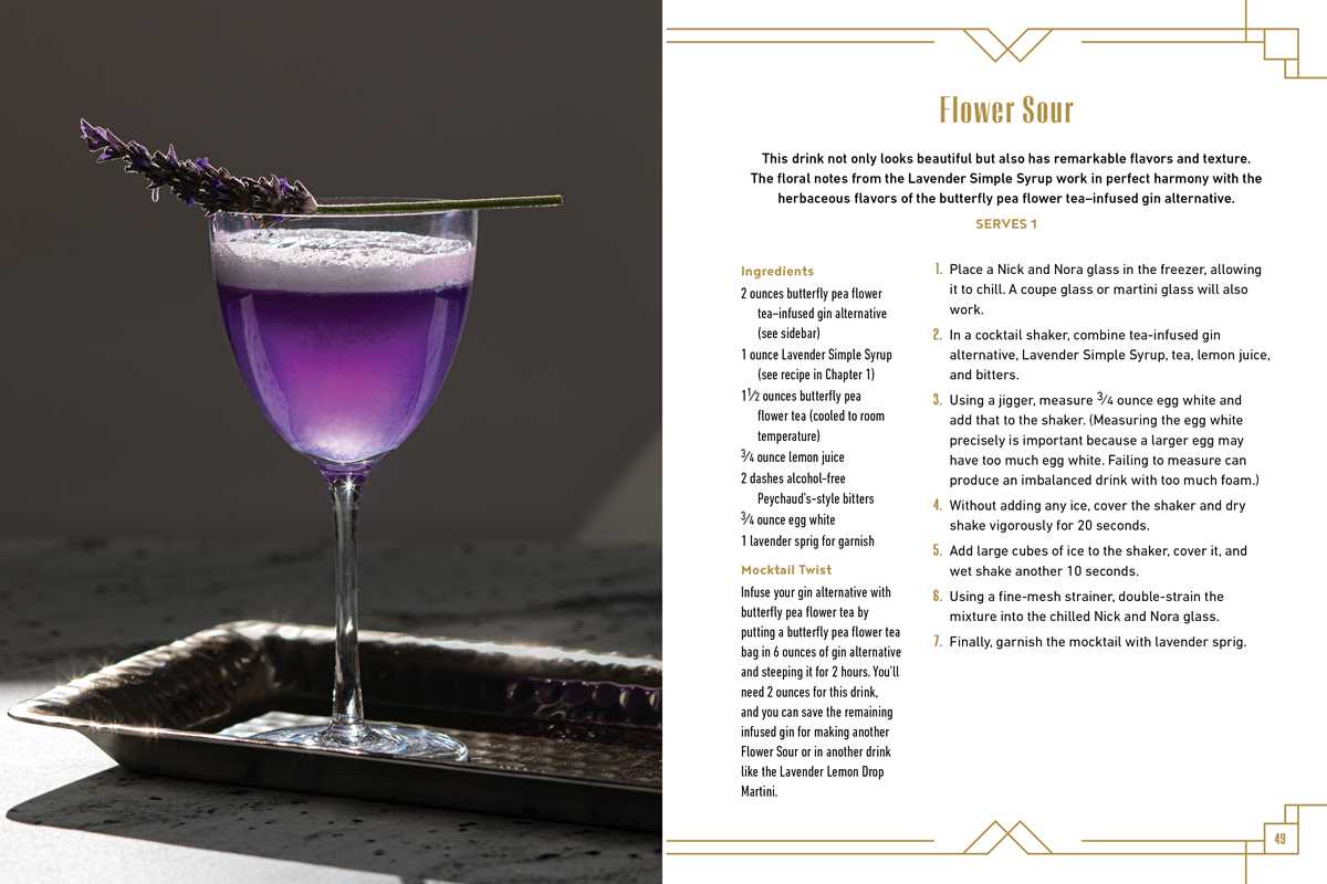 interior image of the mocktail club book