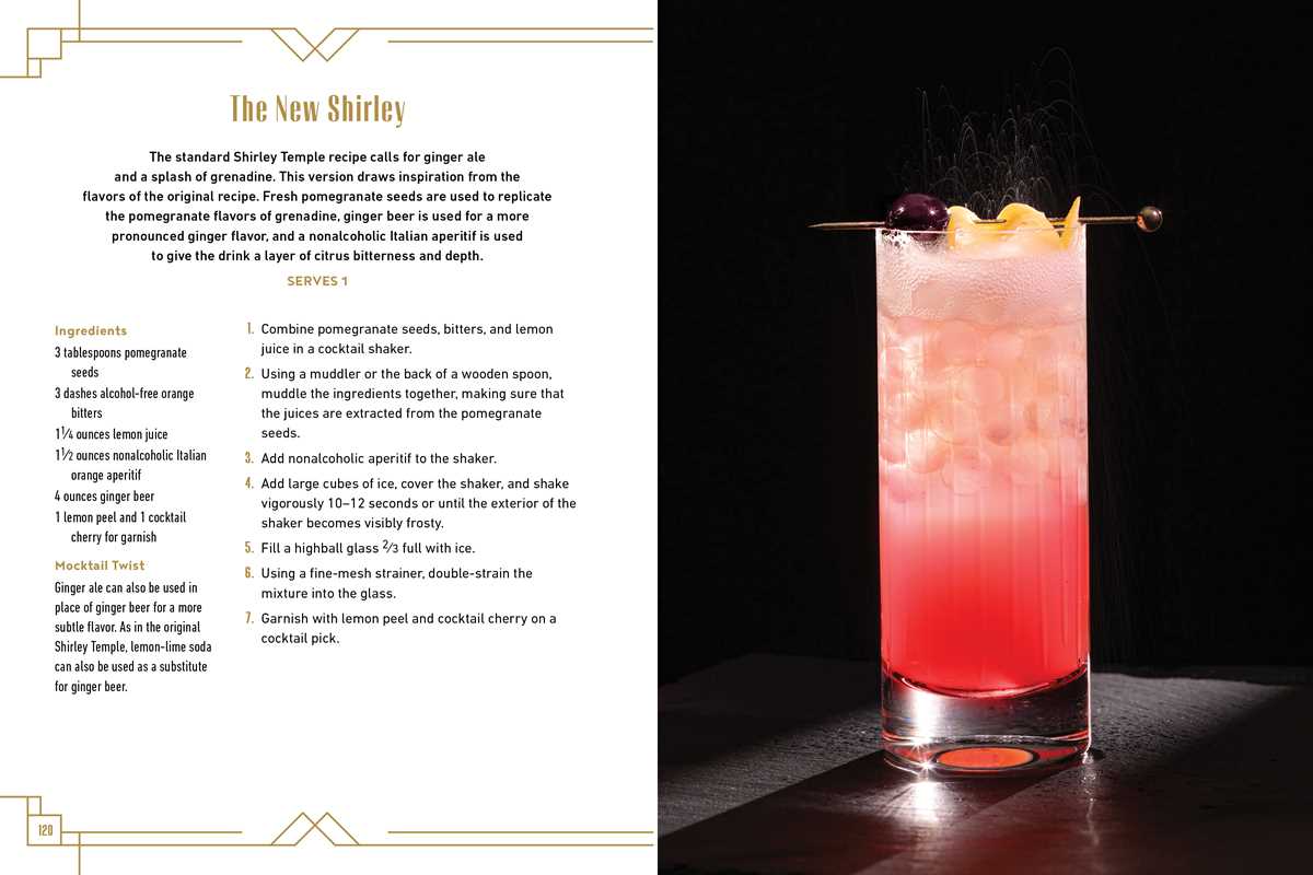 interior image of the Mocktail Club Book